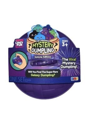 Super Rare! The Original Mystery Squishy Bun Dumpling Set- Galaxy Edition